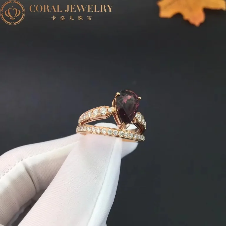 Chaumet Joséphine Aube Printanière ring 082573 pink sapphire2