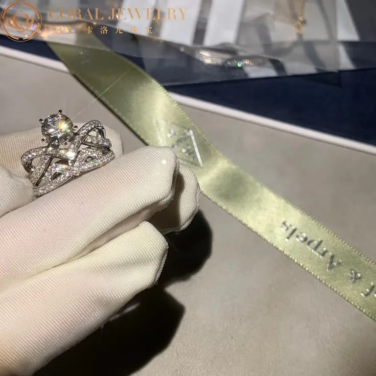 Chaumet Jos�phine Amour d?Aigrette Solitaire J84089-083761 0.50CT Platinum diamonds Combination Rings6