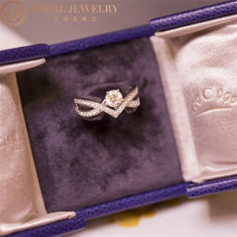 Chaumet Jos�phine Amour d?Aigrette Solitaire J84089 0.50CT Platinum diamonds 12