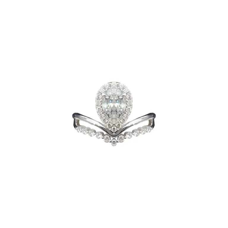 Chaumet Joséphine Aigrette Ring 083297 White Gold, Diamonds Customized Edition 1