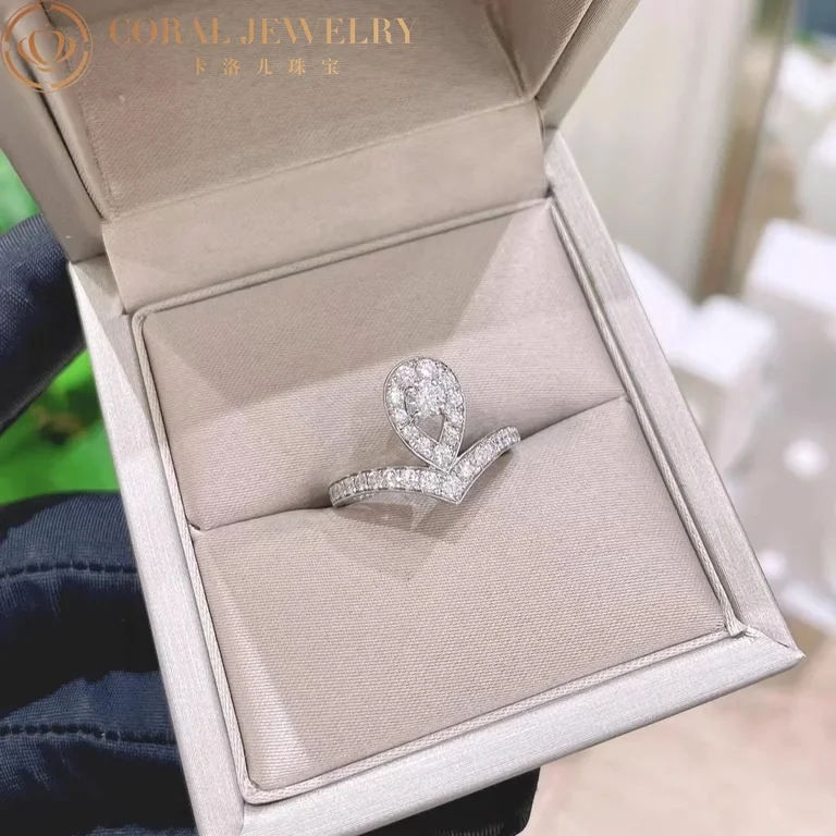 Chaumet Joséphine Aigrette Ring 083590 White Gold, Diamonds 4