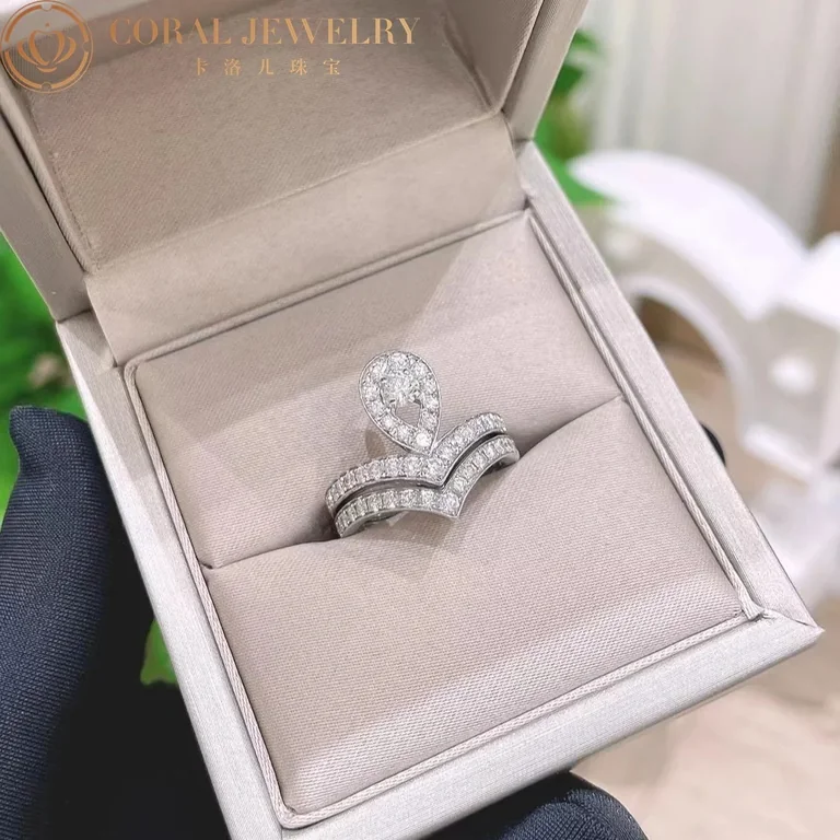 Chaumet Joséphine Aigrette Ring 083590 White Gold, Diamonds 3