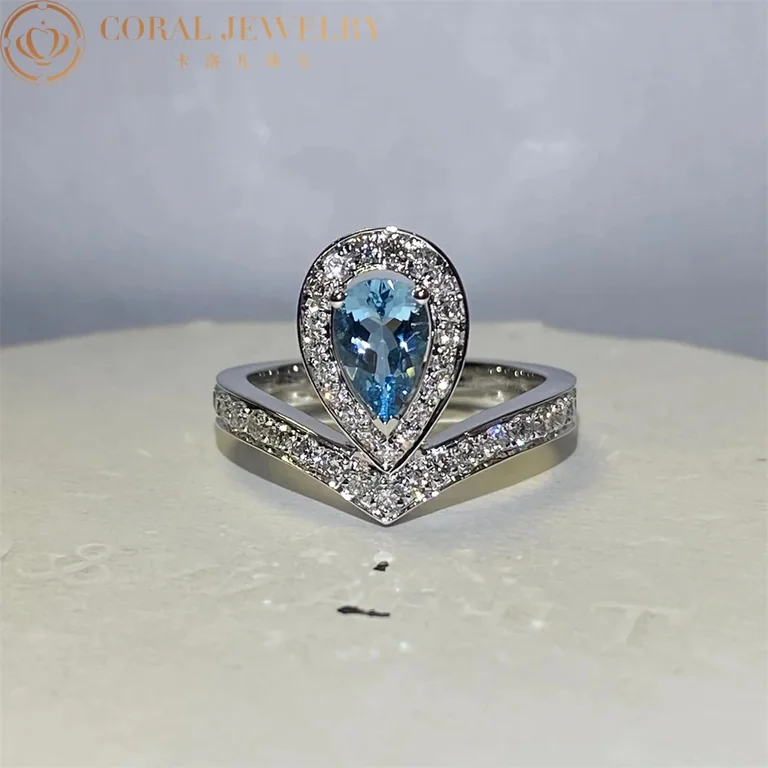 Chaumet Joséphine Aigrette Ring 083297 White Gold Diamonds 4