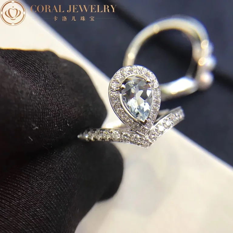Chaumet Joséphine Aigrette Ring 083297 White Gold Diamonds 7