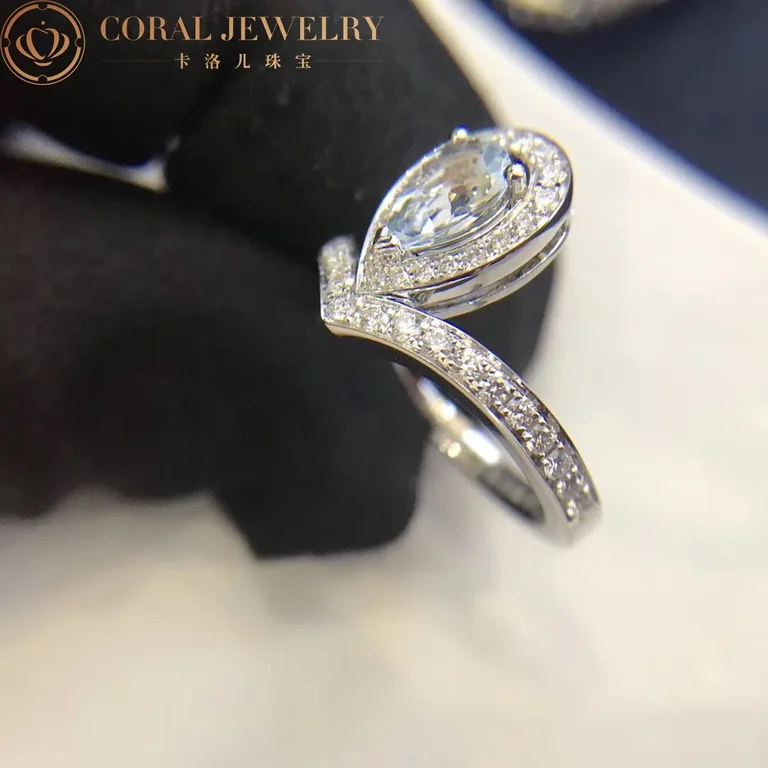 Chaumet Joséphine Aigrette Ring 083297 White Gold Diamonds 8