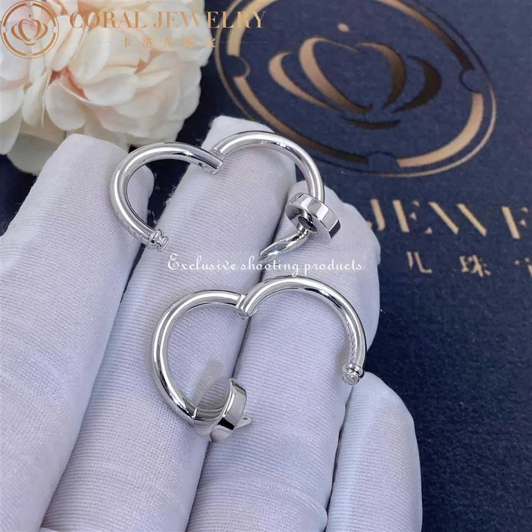 Cartier Juste un Clou Cufflinks Solid OG000234 White Gold 5