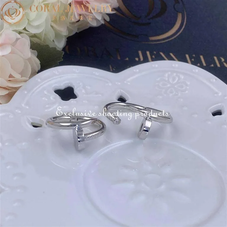 Cartier Juste un Clou Cufflinks Solid OG000234 White Gold 2