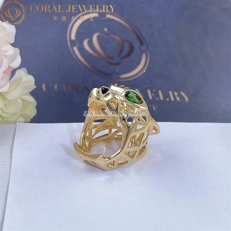 Cartier Panthère De Cartier N4722500, Yellow Gold, Tsavorite, Onyx 7