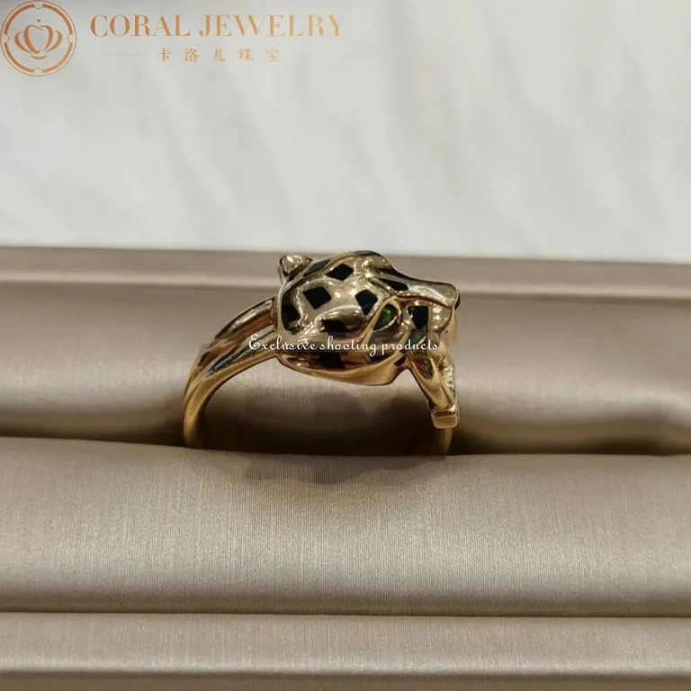 Cartier Panthère De Cartier B4221400, Rose Gold, Tsavorite, Onyx 7
