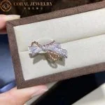 Chaumet Insolence Ring 082939 White Gold Rose Gold Diamonds 8