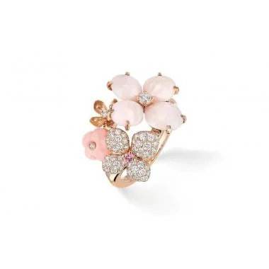 Chaumet Hortensia Opal 082787, Sapphire and White Diamonds Ring 1