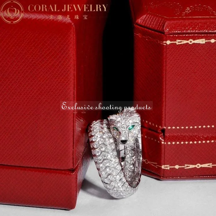 Cartier Panthère De Cartier Ring White Gold La Calda Panthere de Cartier8
