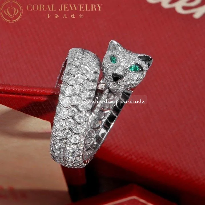 Cartier Panthère De Cartier Ring White Gold La Calda Panthere de Cartier7