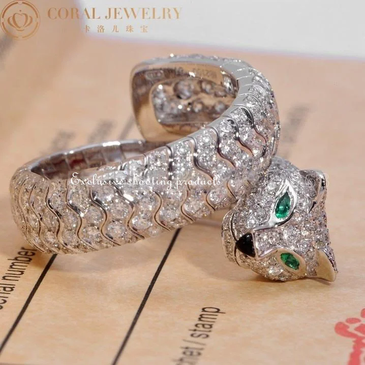 Cartier Panthère De Cartier Ring White Gold La Calda Panthere de Cartier6