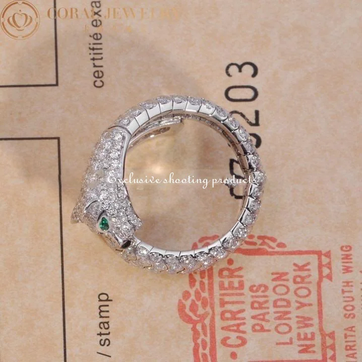 Cartier Panthère De Cartier Ring White Gold La Calda Panthere de Cartier2