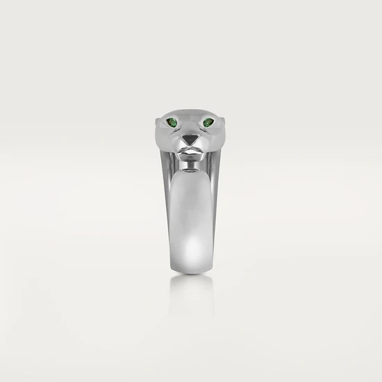 Cartier Panthère De B4099500 Cartier Ring White Gold Tsavorite 4