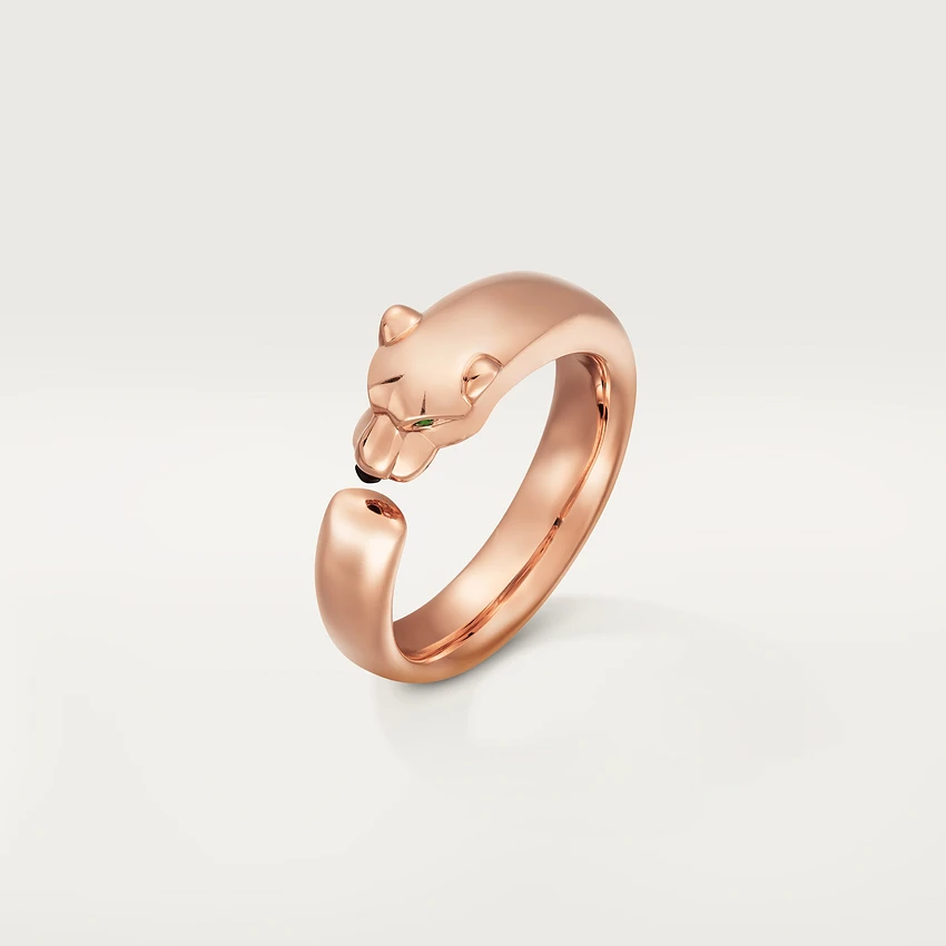 Cartier B4230000 Panthère De Cartier Ring Rose Gold Tsavorite 1