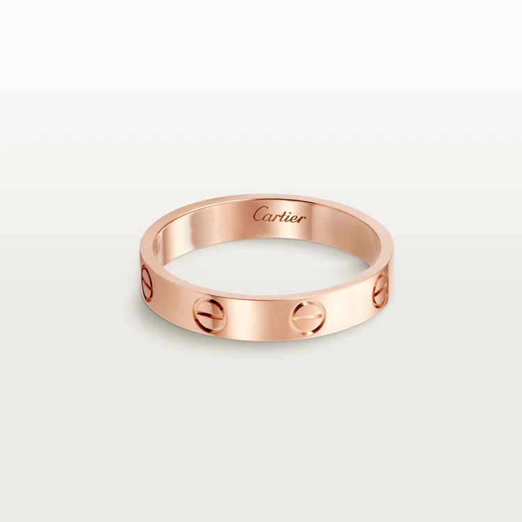 Cartier Love Wedding Band Rose Gold Ref B4085200