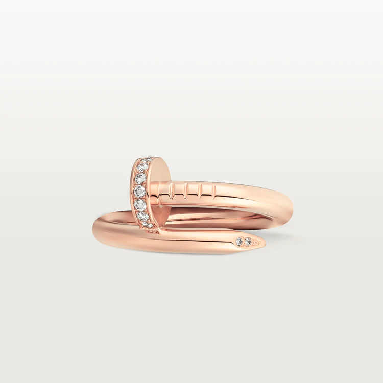 Cartier Juste un Clou Ring B4094800 Rose gold Diamonds 2