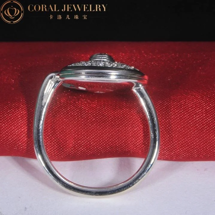 Cartier Amulette De Cartier Ring B4213500 XS Model White Gold 6