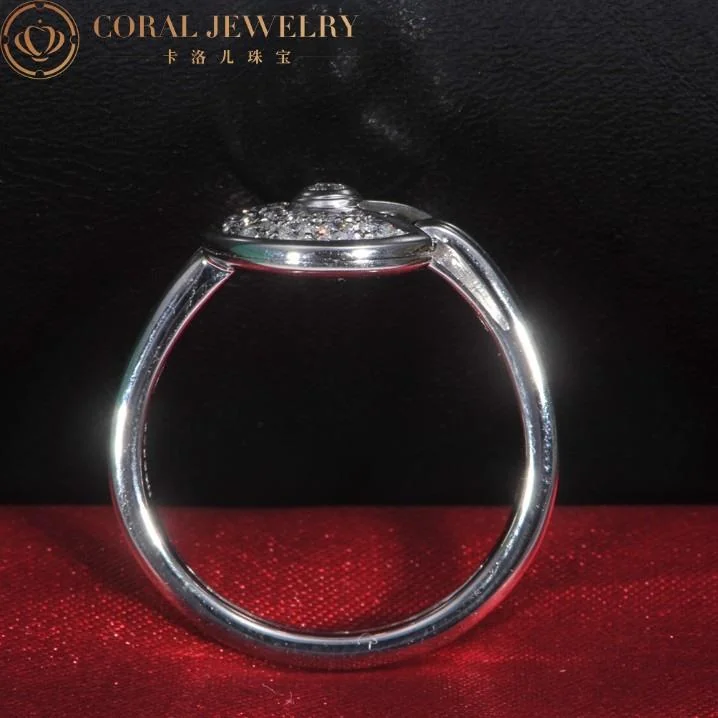 Cartier Amulette De Cartier Ring B4213500 XS Model White Gold 5