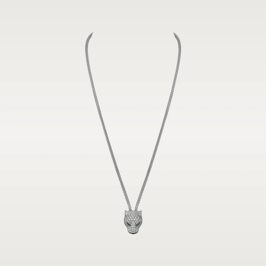 Cartier Panthère de N7408238 Cartier Necklace White Gold Pave Diamond 1