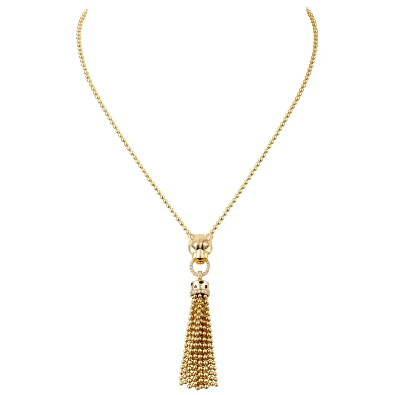 Cartier Panthère de Cartier Necklace Contemporary Panthere Panther Diamond Pendant Necklace N7424121 1