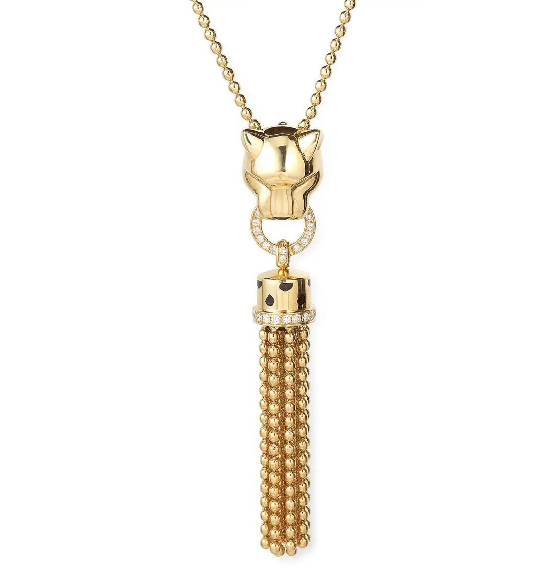 Cartier Panthère de Cartier Necklace Contemporary Panthere Panther Diamond Pendant Necklace N7424121 13
