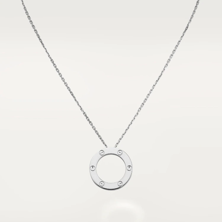 Cartier Love Necklace B7014300 18K White Gold 1