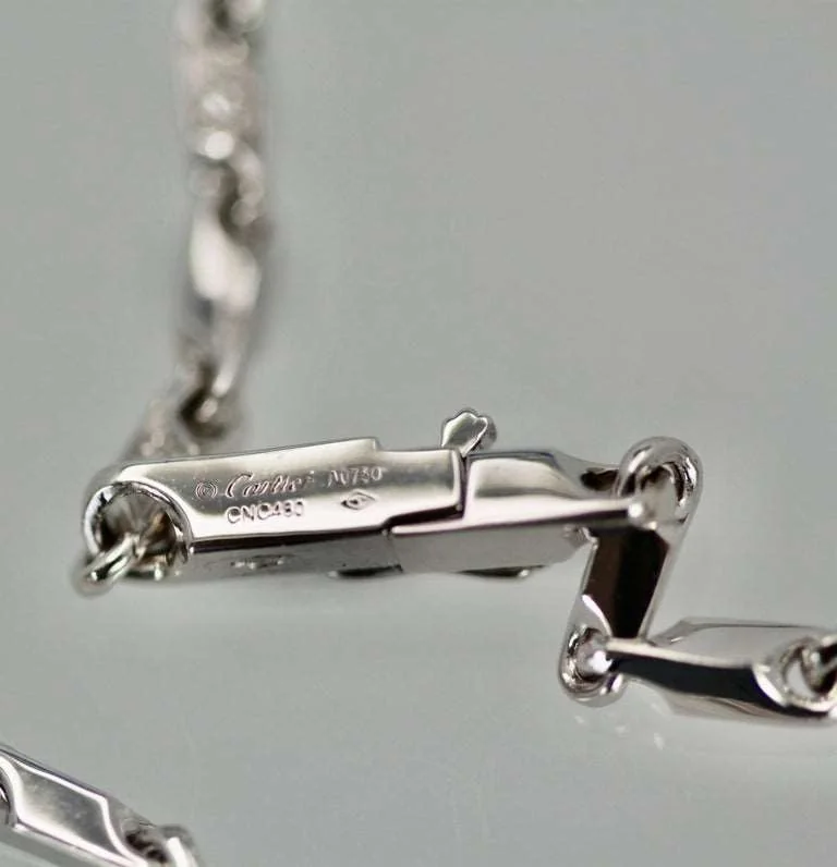 Cartier Les Oiseaux Libérés H3000006 Necklace White Gold Ruby Diamond Parrot 7
