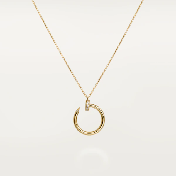 Cartier Juste un Clou Necklace B7224512 Yellow Gold Diamonds 1