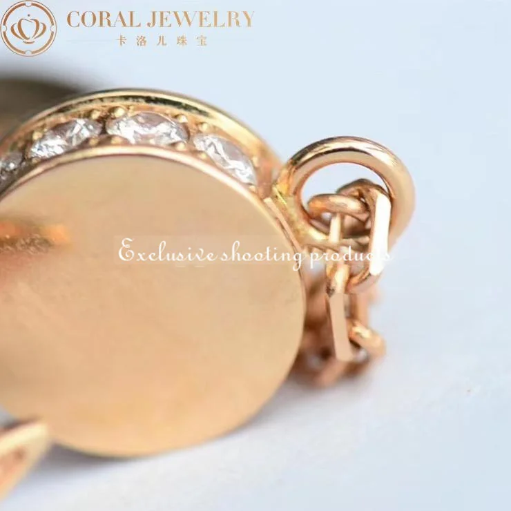 Cartier B7224513 Juste un Clou Necklace Rose Gold Diamonds 5