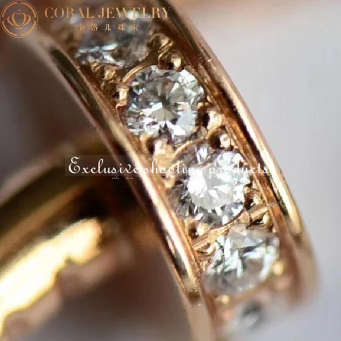 Cartier B7224513 Juste un Clou Necklace Rose Gold Diamonds 3