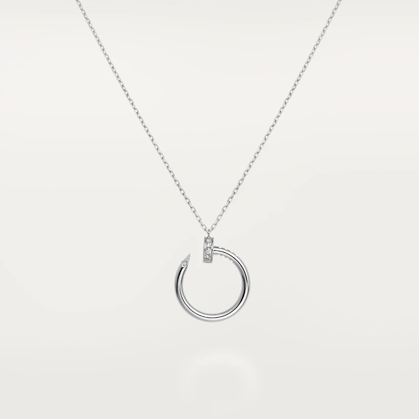 Cartier Juste un Clou B7224514 Necklace White Gold Diamonds 2