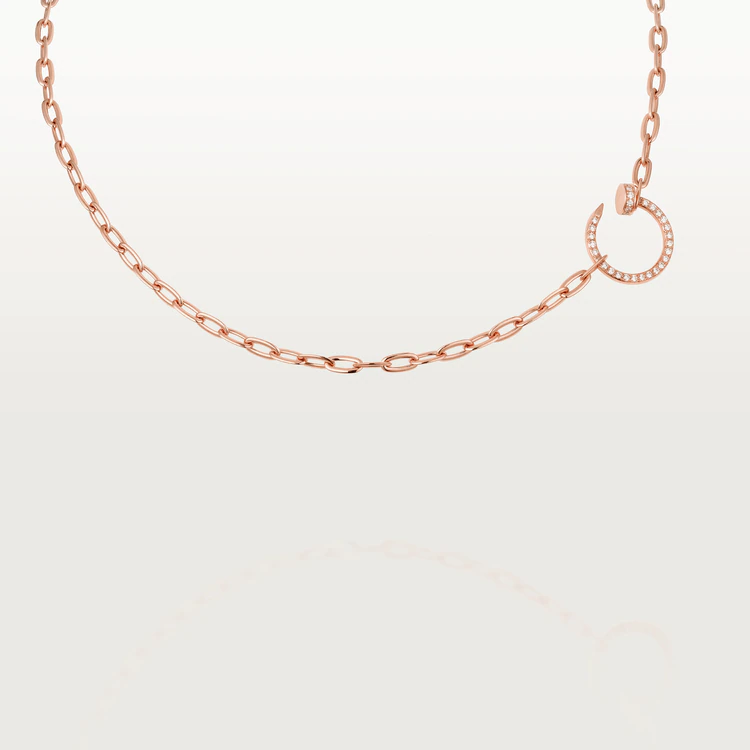 Cartier N7413500 Juste un Clou Chain Necklace Rose Gold 1