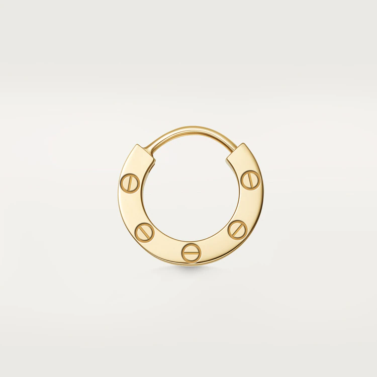 Cartier Love Single B8301423 Earring Yellow Gold 1