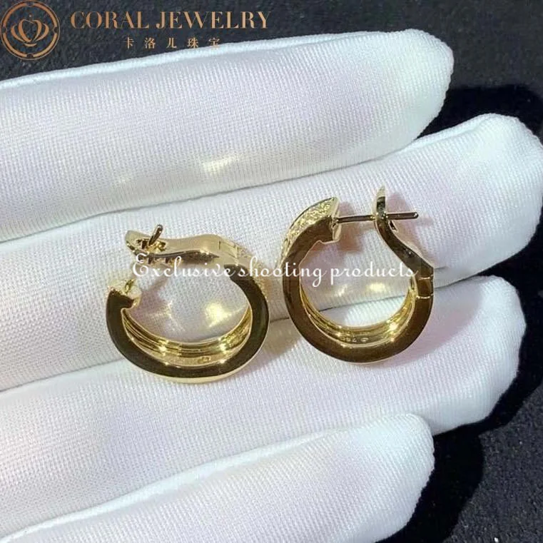 Cartier Love Earrings Diamonds-Paved Yellow Gold 2