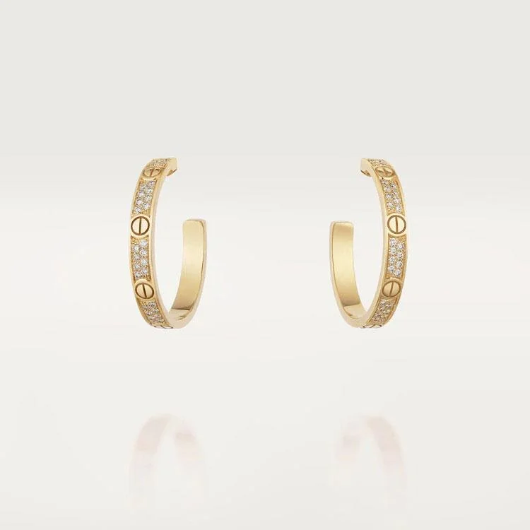 Cartier Love Earrings N8515192 Yellow Gold 1