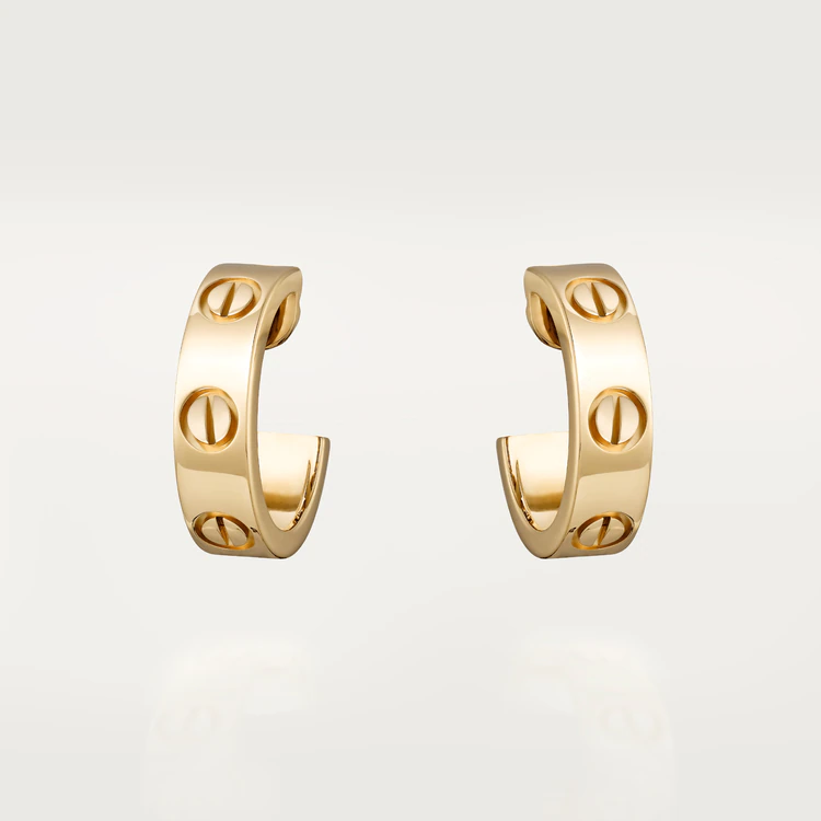 Cartier Love Earrings B8022500 Yellow Gold 1