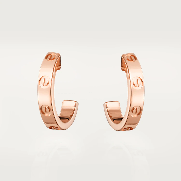 Cartier Love Earrings B8029000 Rose Gold 1