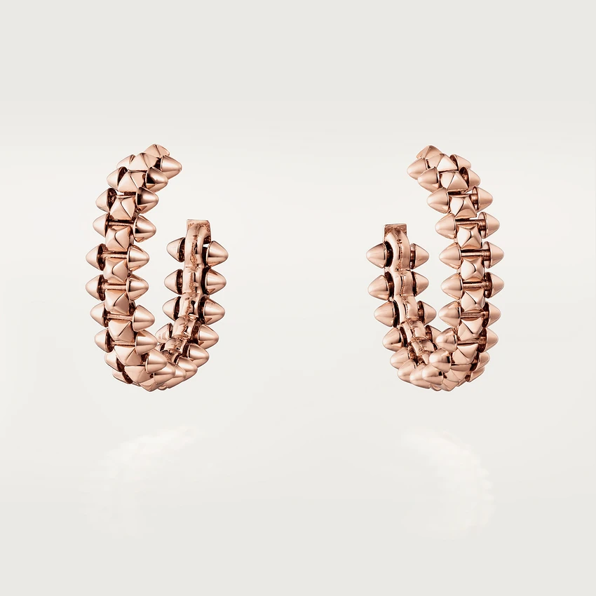 Cartier Clash De B8301415 Cartier Earrings Small Model Rose Gold 1