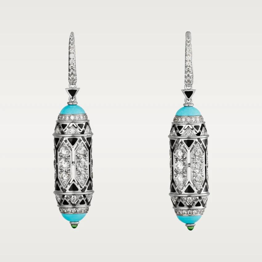 Cartier Art-Deco inspired H8000495 earrings 1