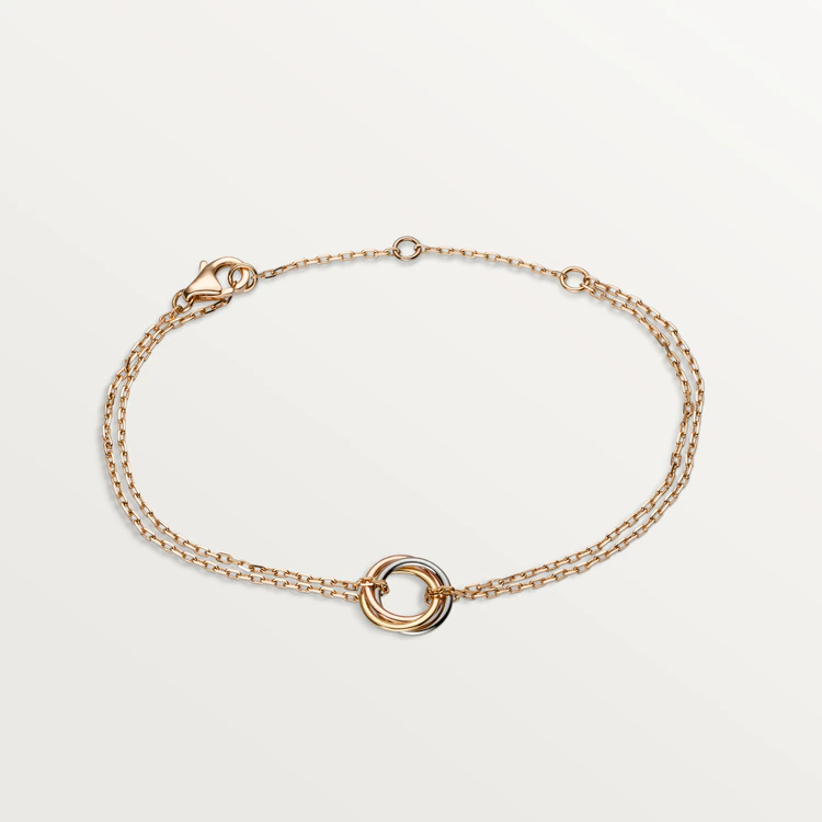 Cartier Trinity Bracelet B6036818 White Gold Yellow Gold Rose Gold 1