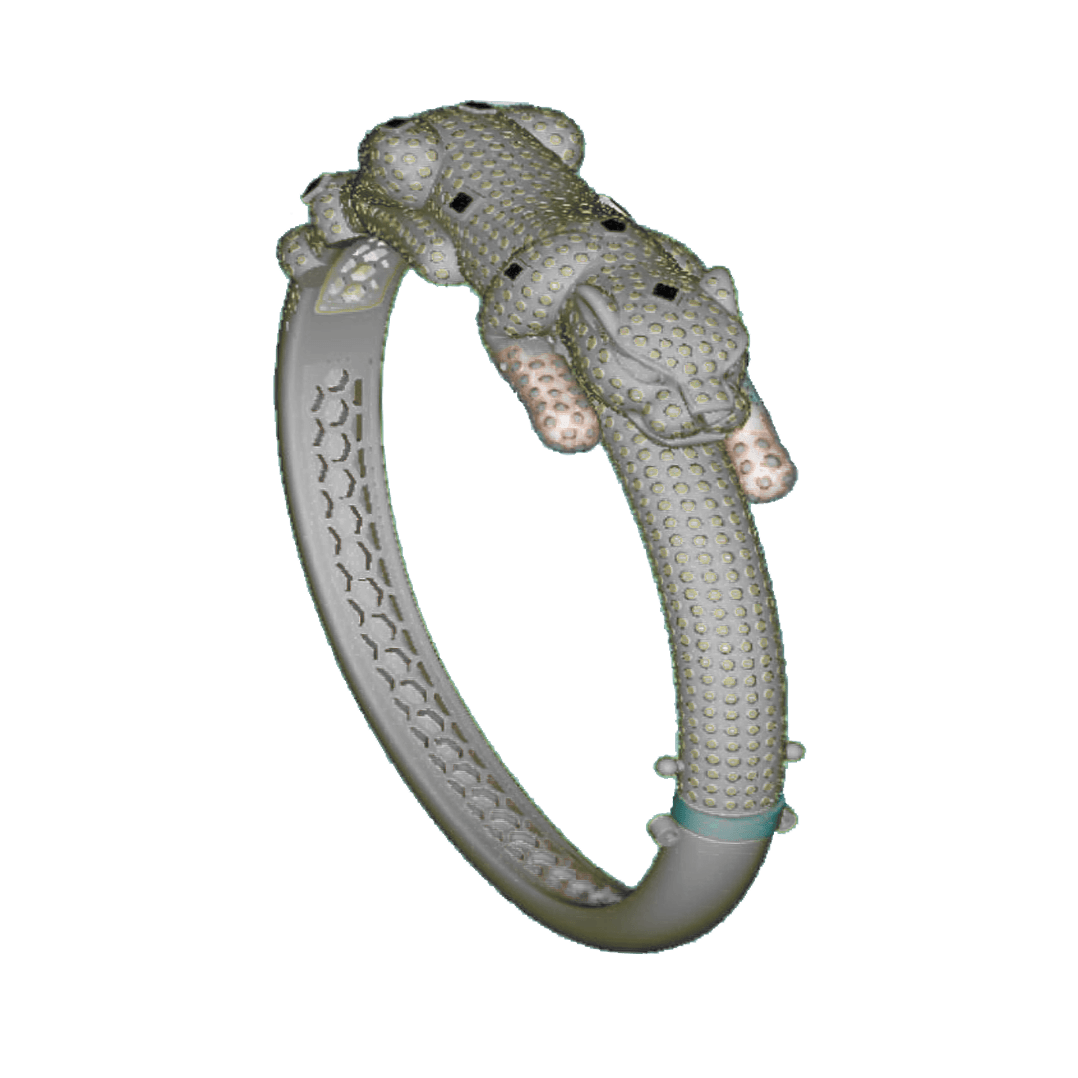 Cartier Bracelet Panthère De Cartier Bracelet White Gold Diamond 1