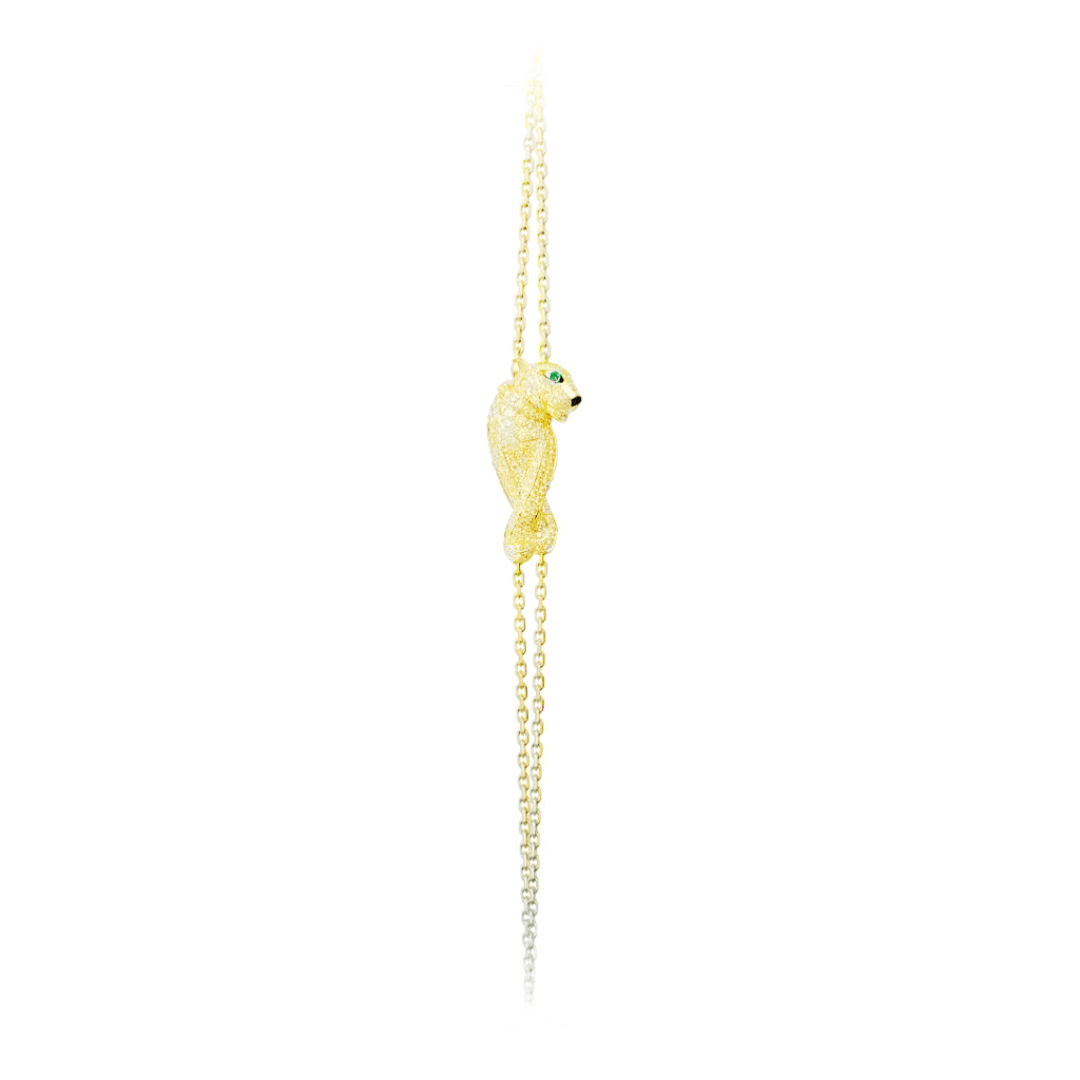 Cartier Panthère De N6039017 Cartier Bracelet Yellow Gold Diamonds 1