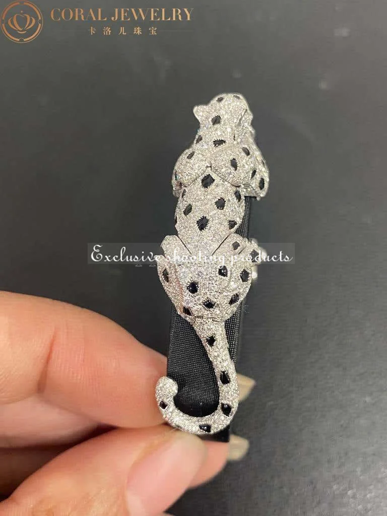 Cartier Panthère De H6001017 Cartier Bracelet White Gold Diamonds 5
