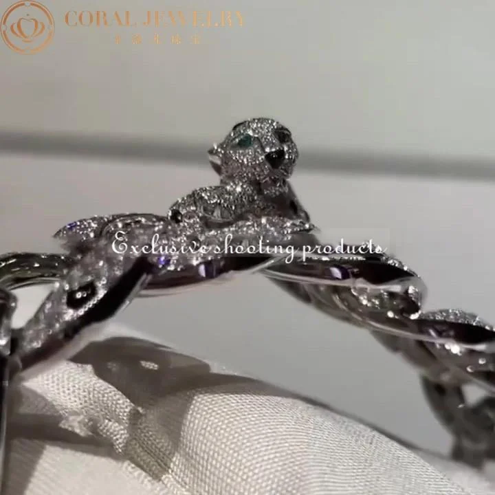Cartier Panthère De HP601186 Cartier Bracelet 18k White Gold 2