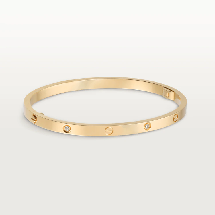 Cartier Love Bracelet B6047217 Small Model 6 Diamonds 1