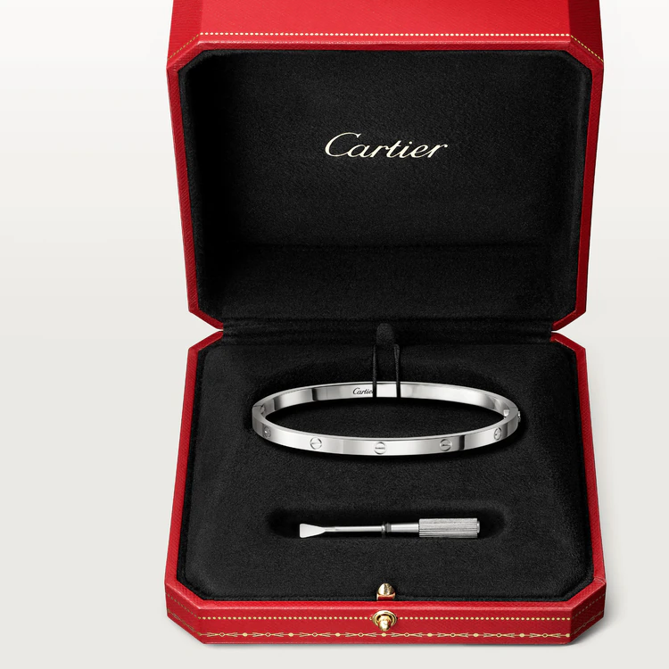 Cartier Love Bracelet B6047417 Small Model White Gold 10