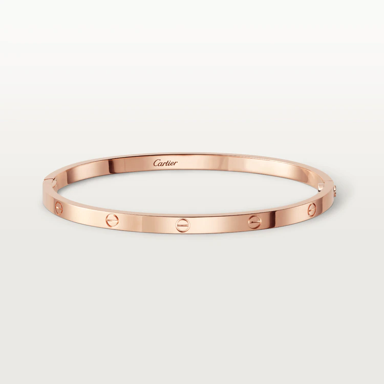 Cartier Love B6047317 Bracelet Small Model Rose Gold 1